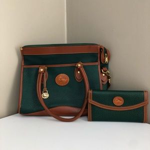 Vintage dooney and bourke purse and wallet